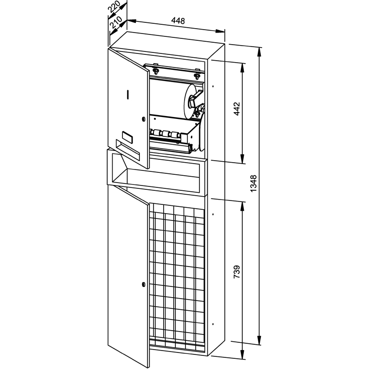 729527 Комбинированный трансформатор для бумажных рулонов с питанием/отходами WP5450 WAGNER_EWAR A-LINE Wagner Ewar  - Вид №1