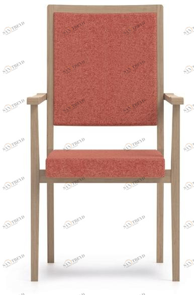 PIAVAL Штабелируемый стул из ткани с высокой спинкой Swing | health & care 32-25/6