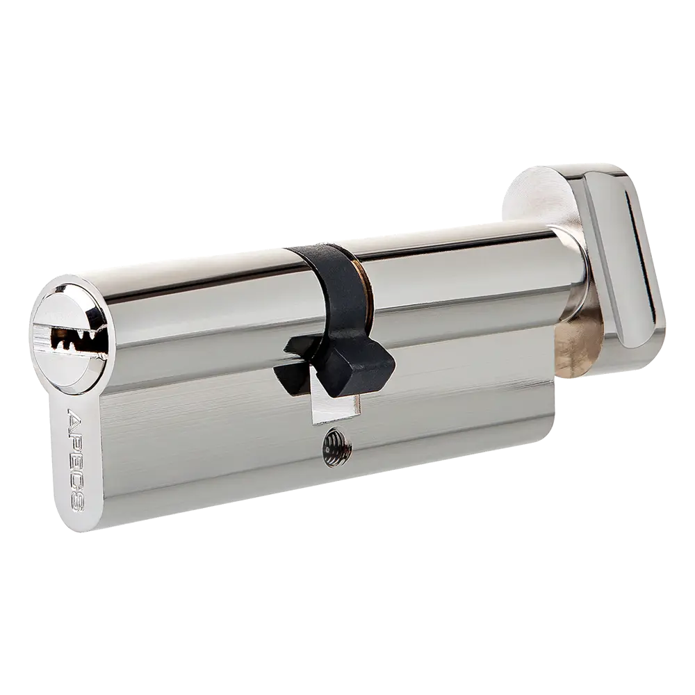 Цилиндр Apecs SM-70-C-NI, 35x35 мм, ключ/вертушка, цвет никель 82276782 STLM-2048314