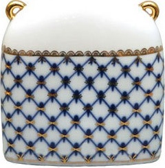 81321 Императорский фарфоровый завод Графин "Кобальтовая сетка" "Славянский" Фарфор твердый 