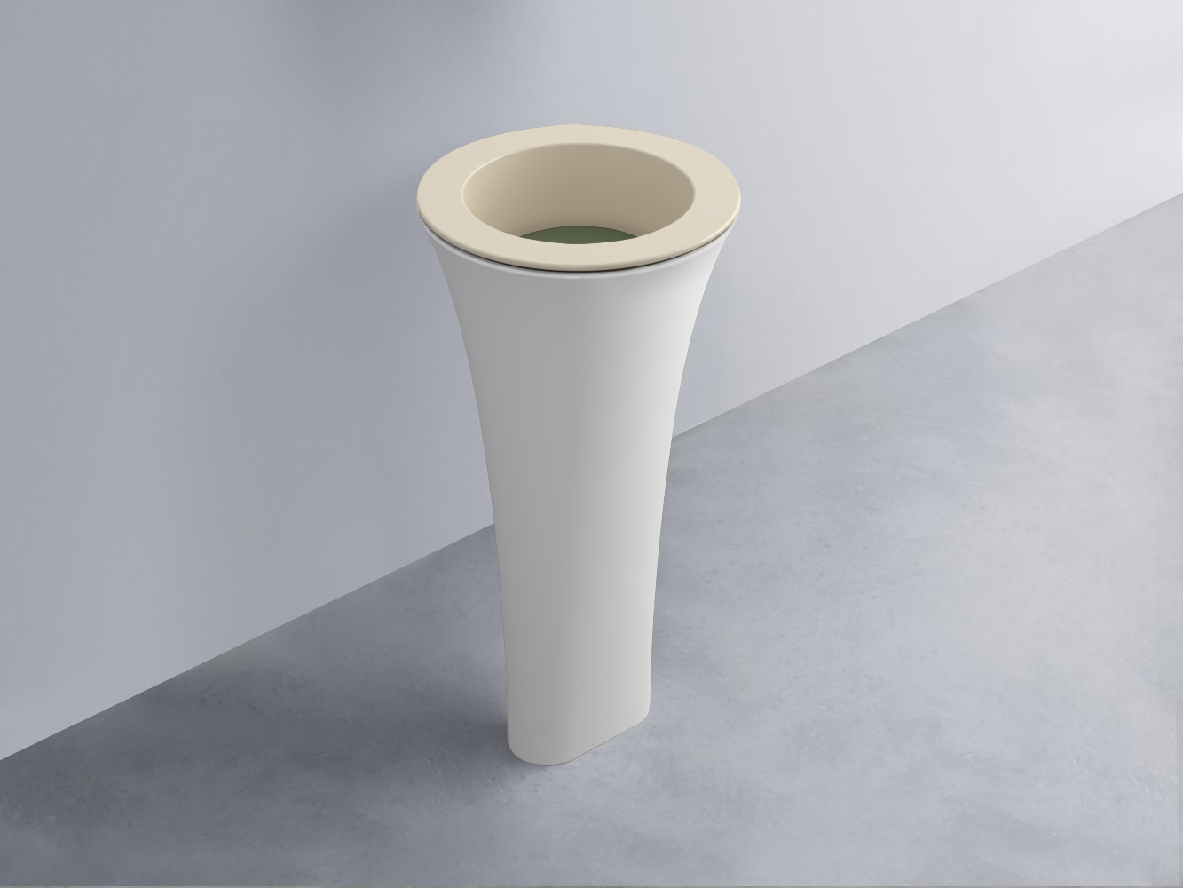 AMLA45-LN+AMPILT-AG+AMCOLT-BL Раковина Amedeo Tondo отдельностоящая cielo Enjoy + Amedeo Ceramica Cielo