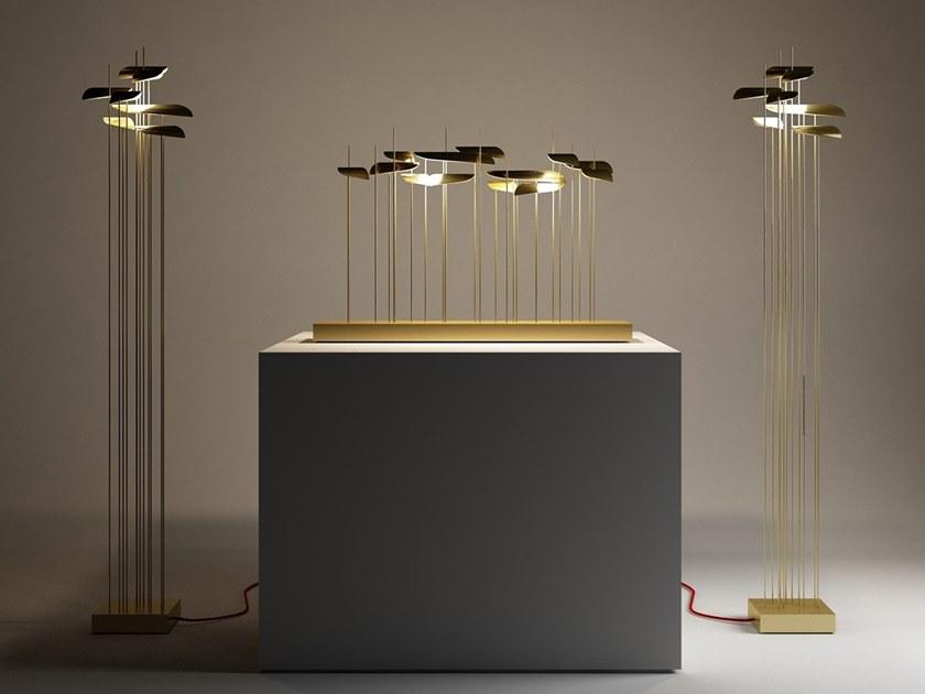 Paolo Castelli Светодиодный торшер из латуни Anodine Ill.anod.100  - Вид №2