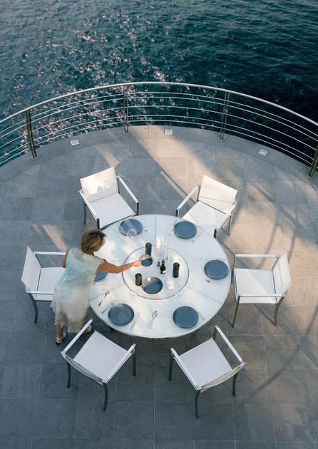 Royal Botania Круглый садовый стол с ленивой сьюзан O-zon sun-id-1401300 - Вид №2