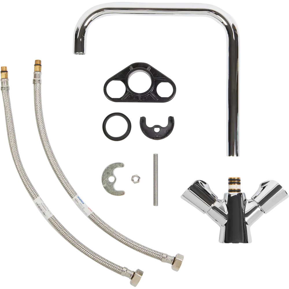 Смеситель кухонный Vidima Neo высота 21 см цвет хром STLM-2163529 - Вид №2