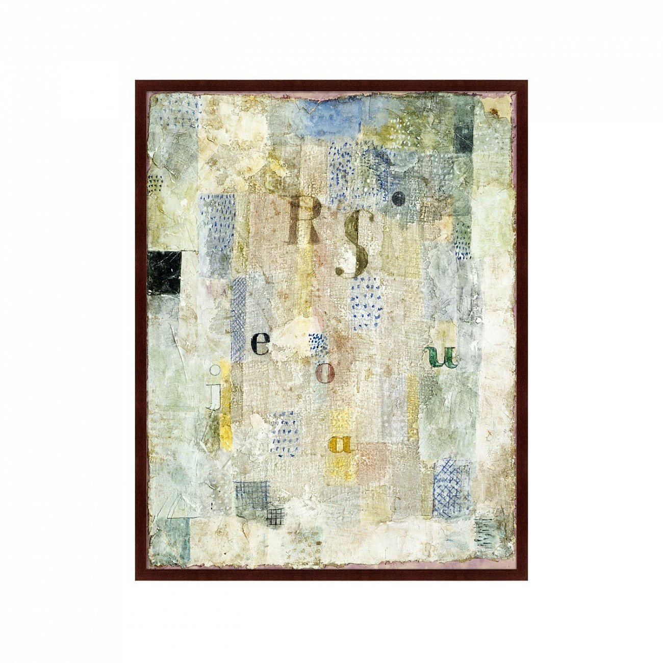 Картина: Vocal Fabric of the Singer Rosa Silber, 1922г КАРТИНЫ В КВАРТИРУ  093693 Разноцветный  - Вид №1