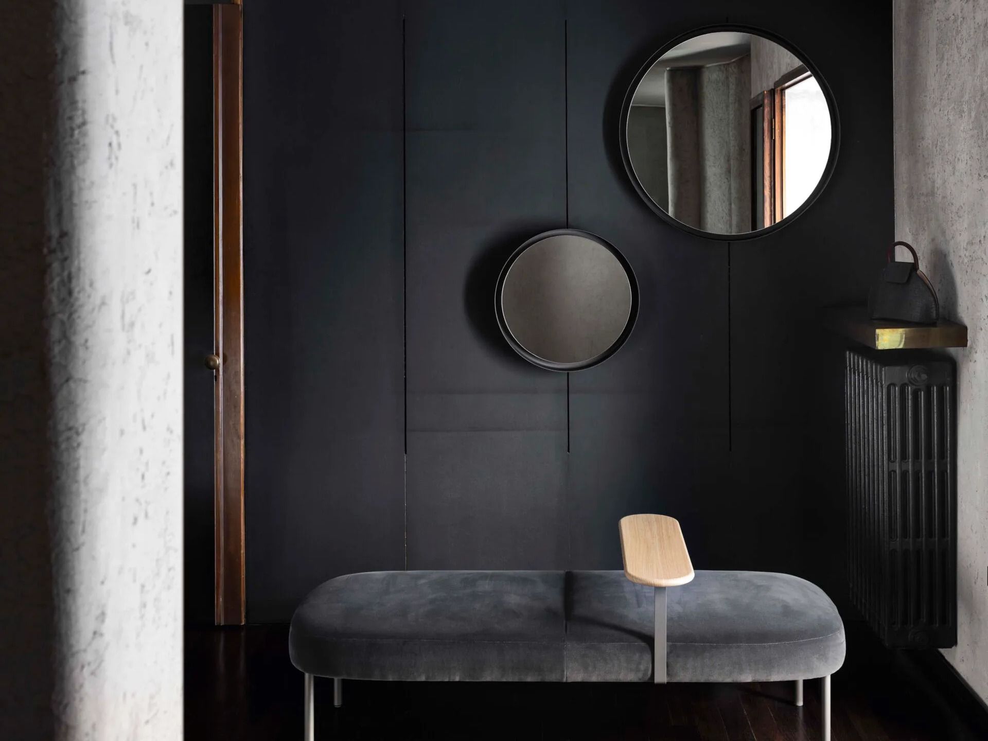 Настенное круглое зеркало Alf DaFrè DISCO ARCH-00127057 - Вид №2