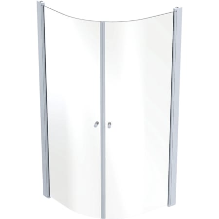 500.998.00.5 Угловая душевая перегородка IDO Showerama 10-4 Geberit  - Вид №4