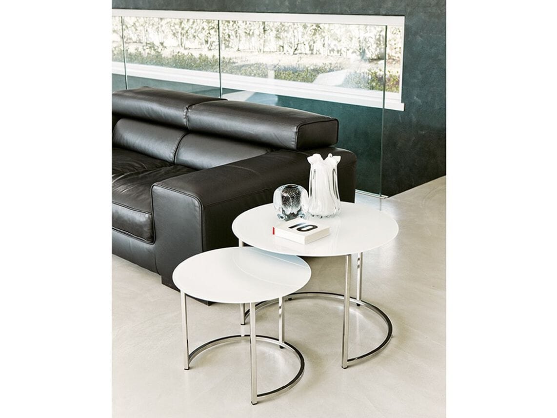 Круглый журнальный столик с мраморной столешницей Pacini & Cappellini Cin Cin ARCH-00042940 - Вид №1