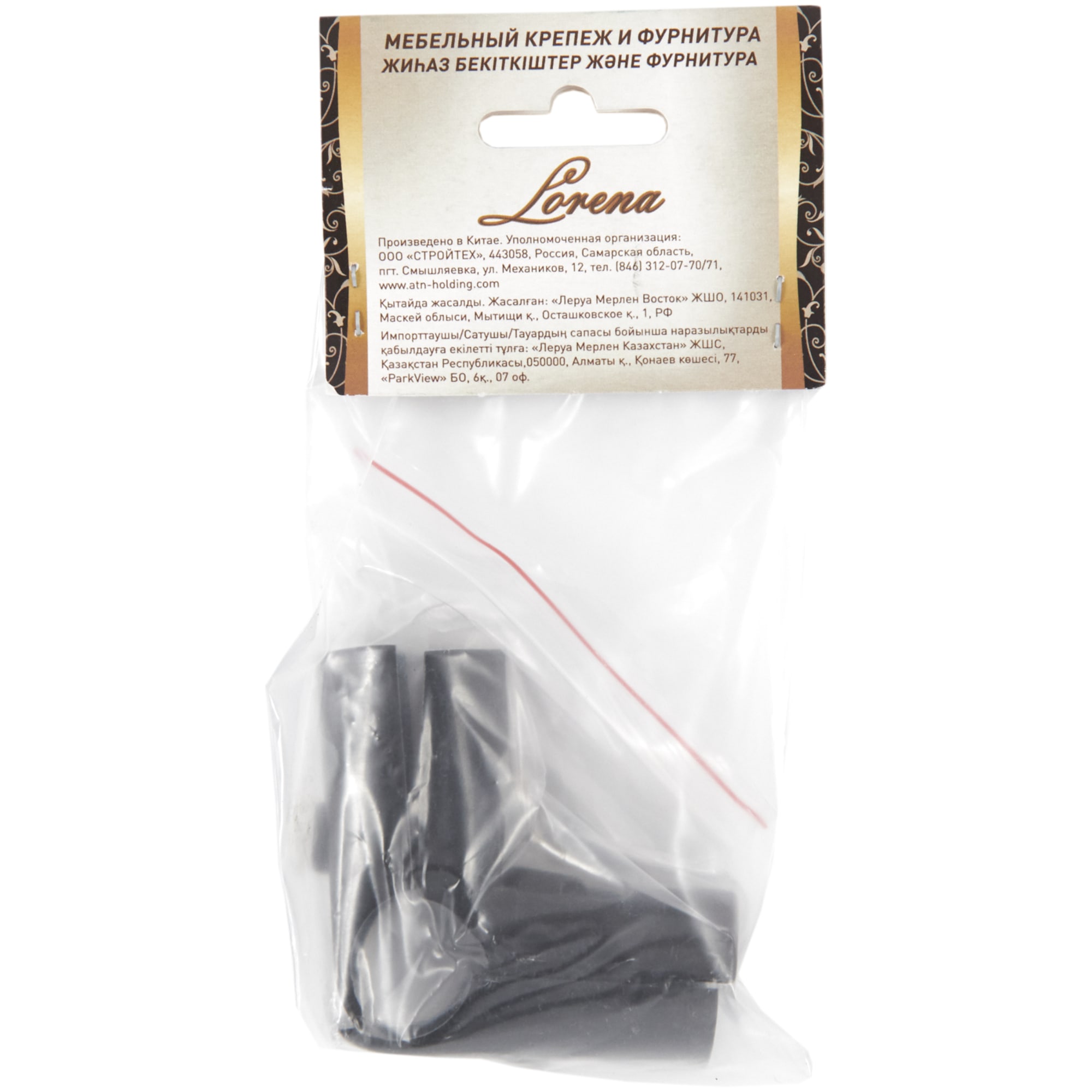 82402366 Соединитель для штанг угловой 25 мм цвет чёрный Santreyd  - Вид №5