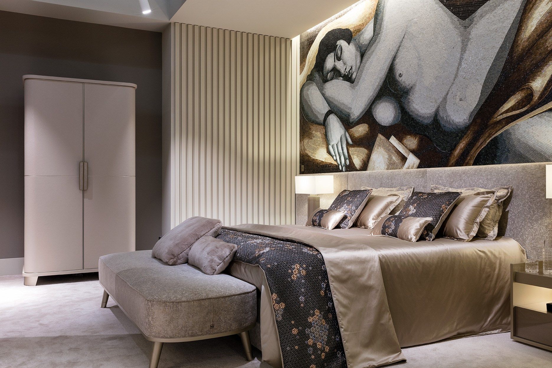 Ткань с эффектом мозаики Sicis мозаика ARCH-00089344 - Вид №3