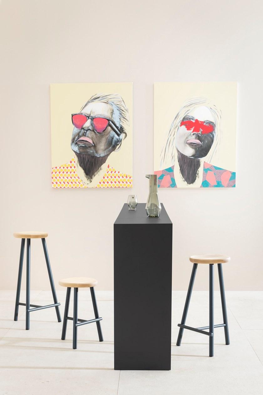 Miniforms Низкий деревянный табурет sun-id-1347738 - Вид №1