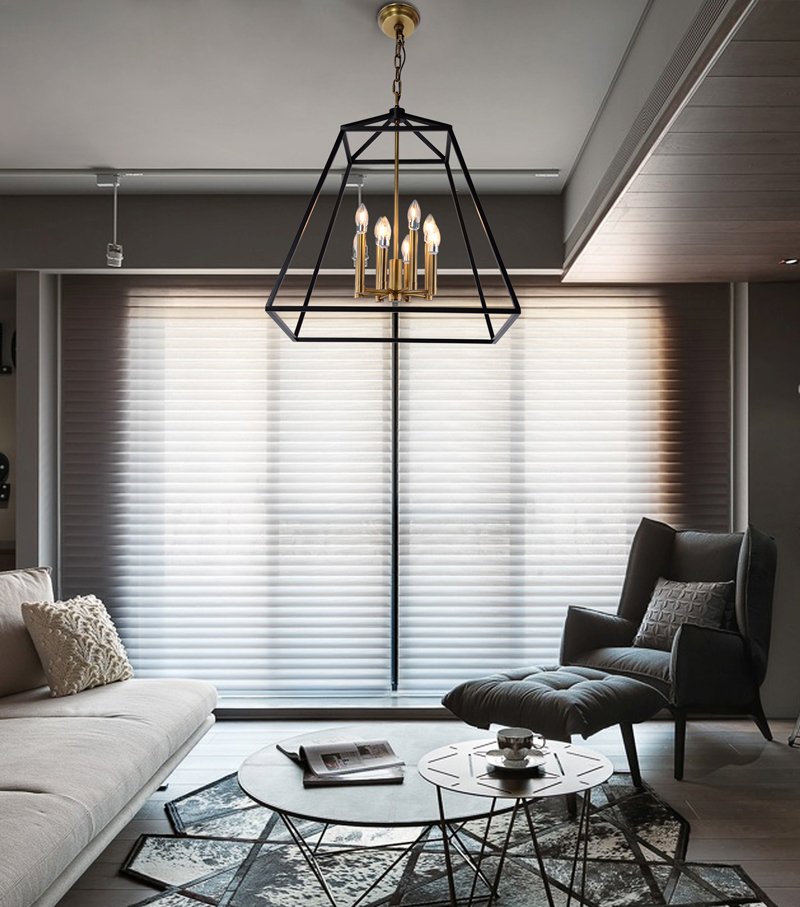 Подвесной светильник BRCH9034 от Delight Collection DELIGHT COLLECTION ДИЗАЙНЕРСКИЕ 243916 Золото  - Вид №3