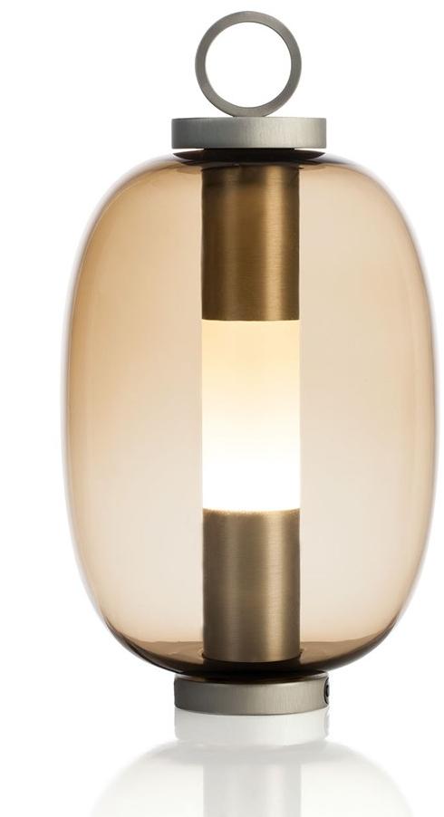 Ethimo Переносная светодиодная лампа из металла и дутого стекла Lucerna sun-id-1465222 - Вид №2