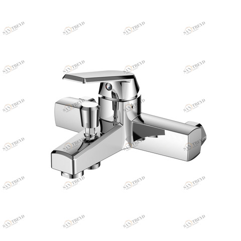 Orange OneLife P02-100cr Полимерный смеситель для ванны/душа без душевого набора, цвет: хром Хром sun-id-1517248