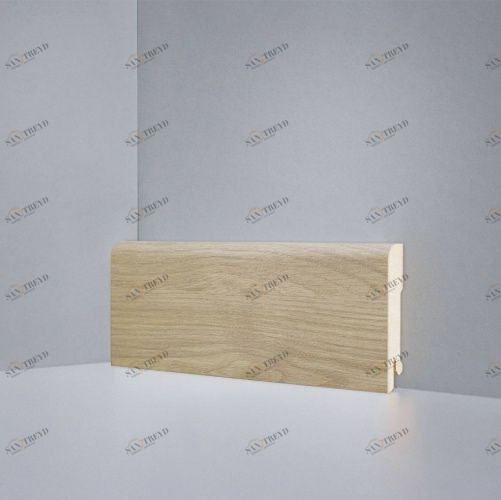 Плинтус Deartio Best Янтарный B202-10 Дуб 2050х80 мм 1001700020