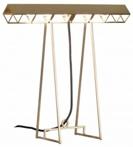 BAXTER Настольная светодиодная лампа из латуни Hubble