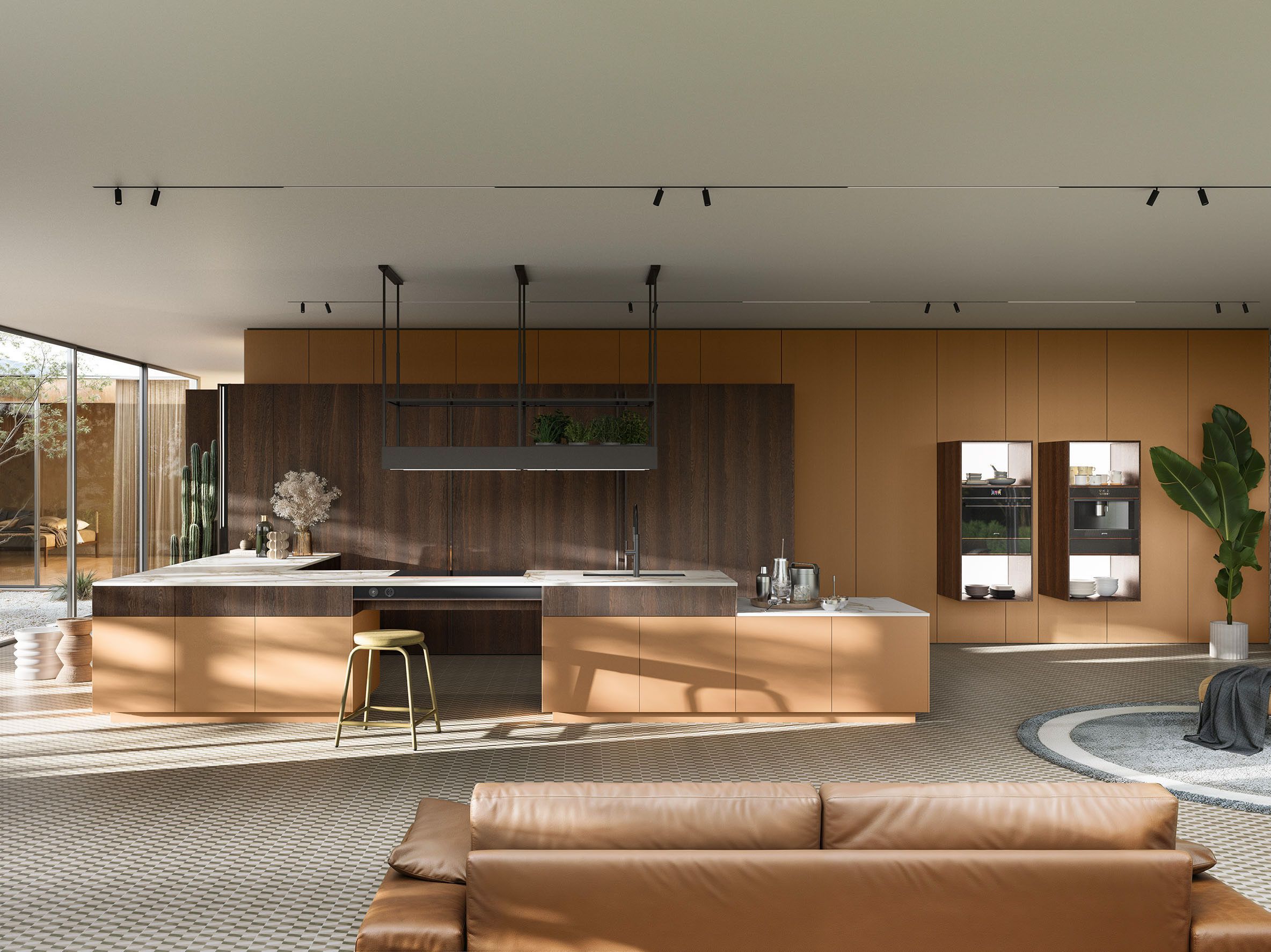 Кухня с островом Copatlife Life Projects ARCH-00063344