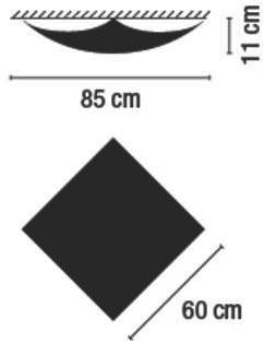 Vibia Стеклянный потолочный светильник sun-id-1393286 - Вид №4