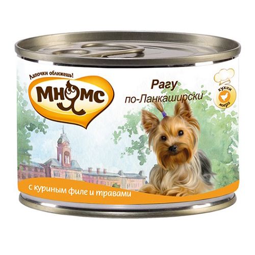 ПР0027409 Корм для собак Pro pet Рагу по-Ланкаширски, куриное филе, травы конс. 200г МНЯМС 