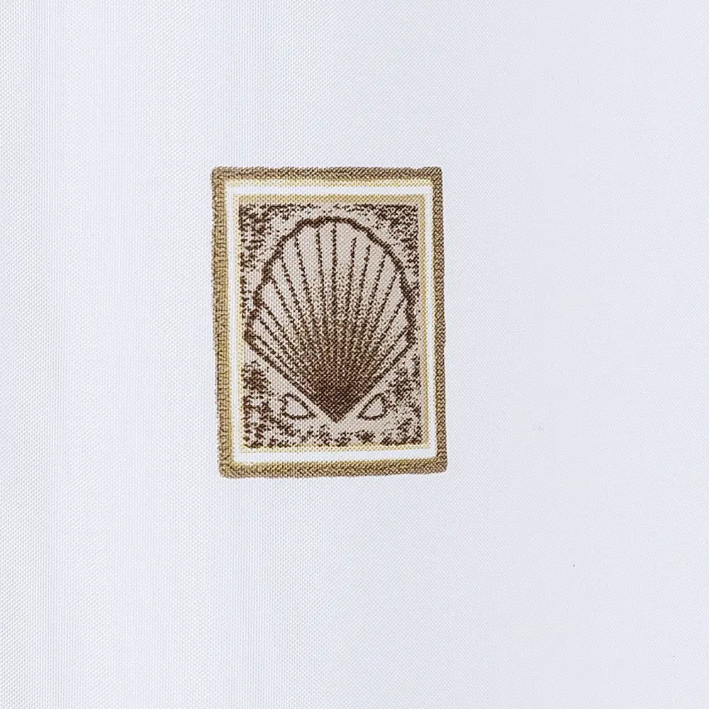 Штора для ванной комнаты «Zumrut» 180х200 см цвет коричневый 15475631 STLM-2126959 Santreyd - Вид №1