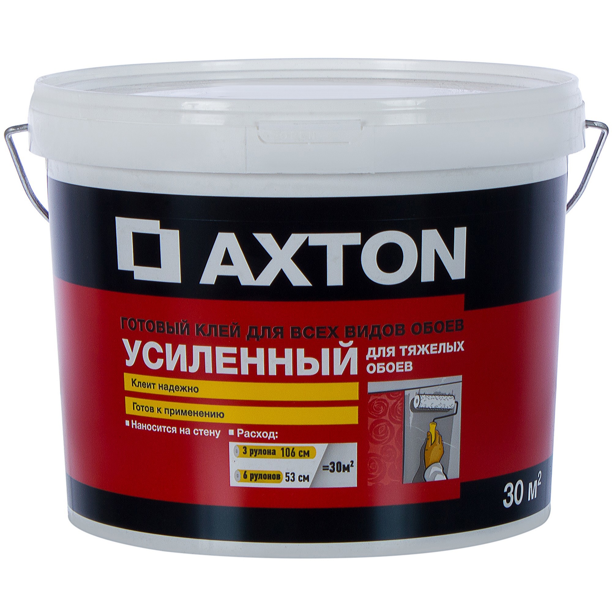 Axton Усиленный клей для тяжелых обоев - готовый состав 5,4 кг 18149621 STLM-0009668