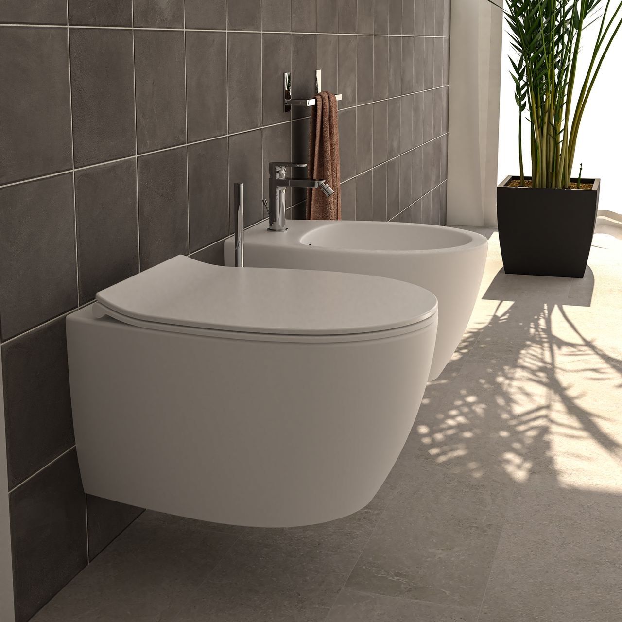 Керамический настенный туалет Ercos KITE ARCH-00053021 - Вид №4