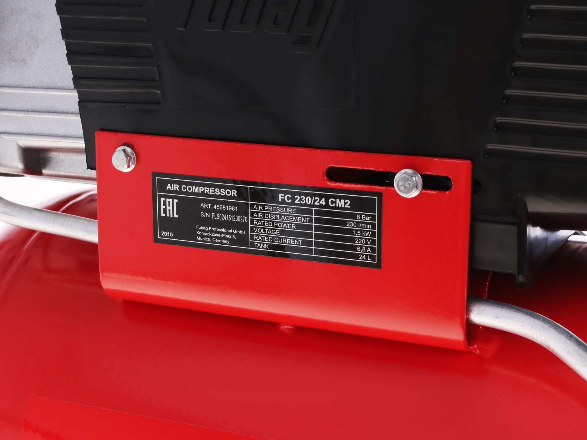 Компрессор поршневой масляный Fubag FC 230/24 CM2 1052849 STDN-0044402 - Вид №7