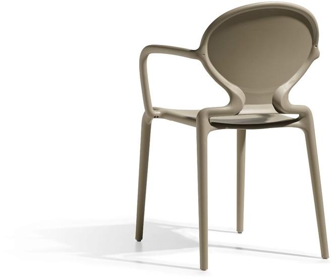 SCAB DESIGN Стул из технополимера штабелируемый медальон с подлокотниками Gio sun-id-1440771 - Вид №1