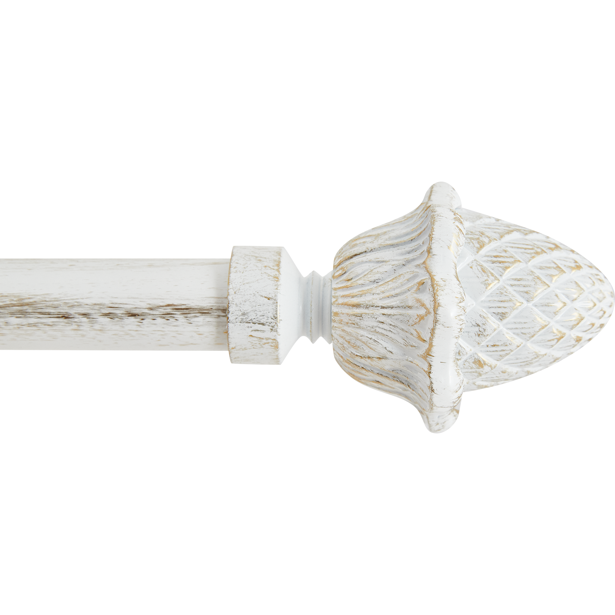 Наконечник алюминиевый белый 20 см INSPIRE (2 шт.) 86421285 STLM-0068871 - Вид №1