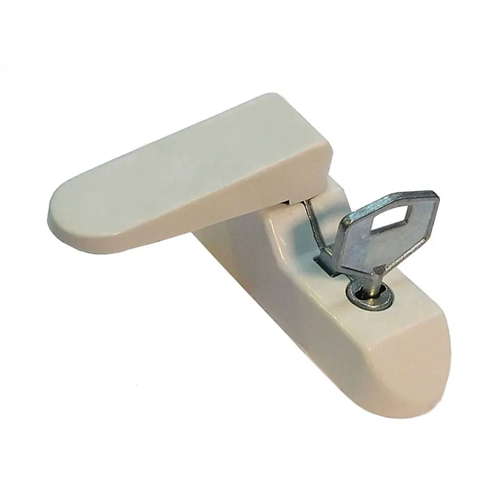 Santreyd Блокиратор оконный флажковый с ключом для безопасности детей 84966479 STLM-0057455