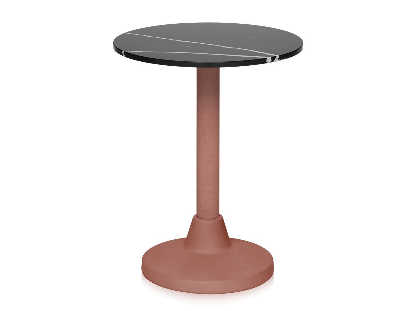 Круглый стол с бетонным основанием и колонной Vela Arredamenti OMBRE T76 ARCH-00014711