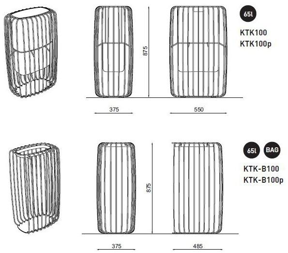 mmcité1 Урна для мусора из стали sun-id-1396958 - Вид №8