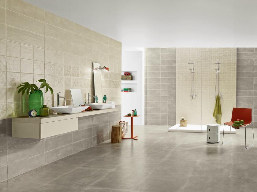 Love Tiles Настенная плитка из глазурованного керамогранита с эффектом цемента Ground sun-id-1372773 - Вид №4