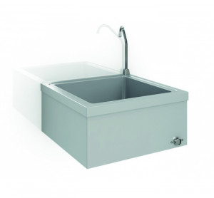 GW08 39 04 01 Genwec Общая мойка из нержавеющей стали 304 без нагрудника, 2400 мм