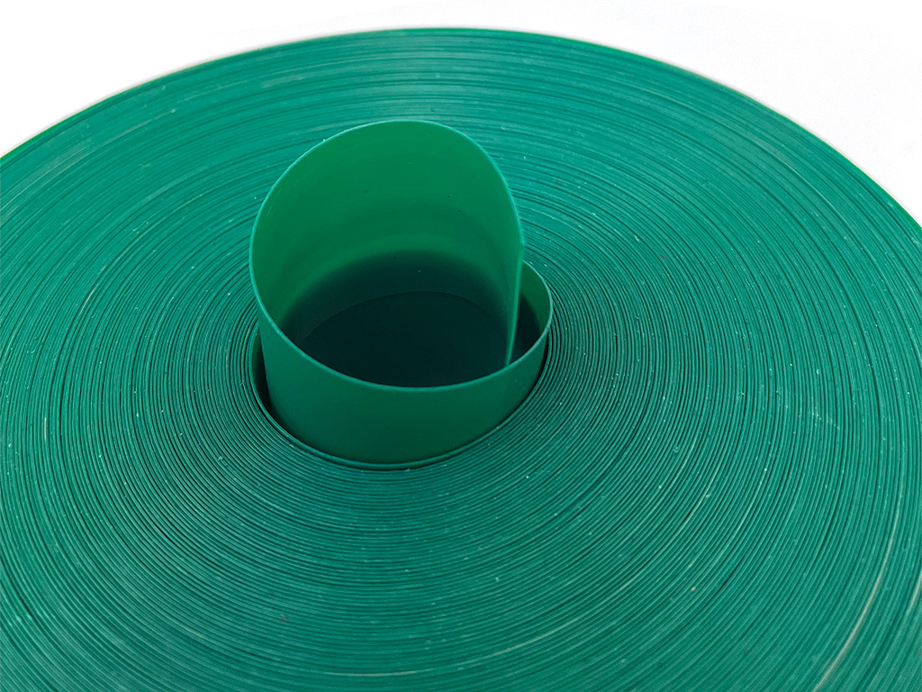 Заборная лента зелёная 48 мм ГеоПластБорд GPBST-177 - Вид №5