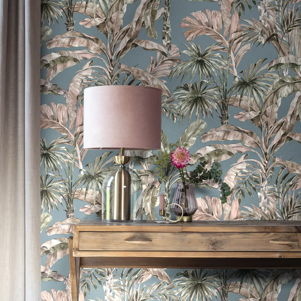 Обои флизелиновые Rasch Florent бирюзовые 1.06 м м RA819151 83374492 STLM-2197601 Florentine - Вид №2
