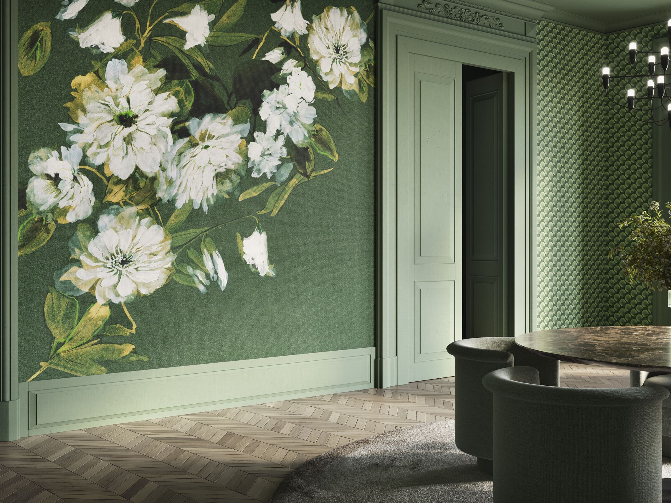 Обои с цветочными мотивами GLAMORA Creative Collection Chapter XV ARCH-00092757