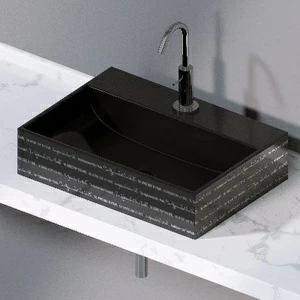 L240421P Накладная раковина на столешницу  прямоугольная A. e T. Italia THIN