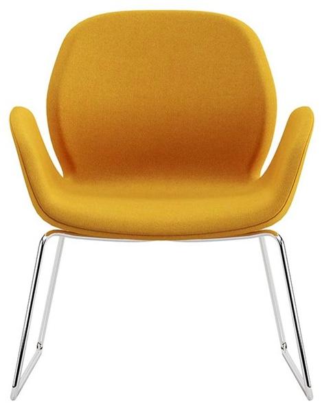 Ersa Тканевый стул на санках с подлокотниками Magnolia sun-id-1454076 - Вид №1