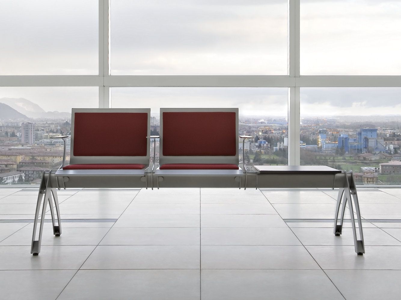 Сидение на стальном стержне с подлокотниками ALMA DESIGN ARCH-00063413 - Вид №2