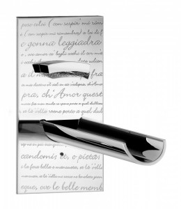 56539 / 22PA Смеситель для раковины настенный 220 мм. излив и смеситель на одной пластине, со встроенной коробкой, внутренними соединениями, системой регулирования потока, прогрессивным картриджем. Bongio Acquaviva