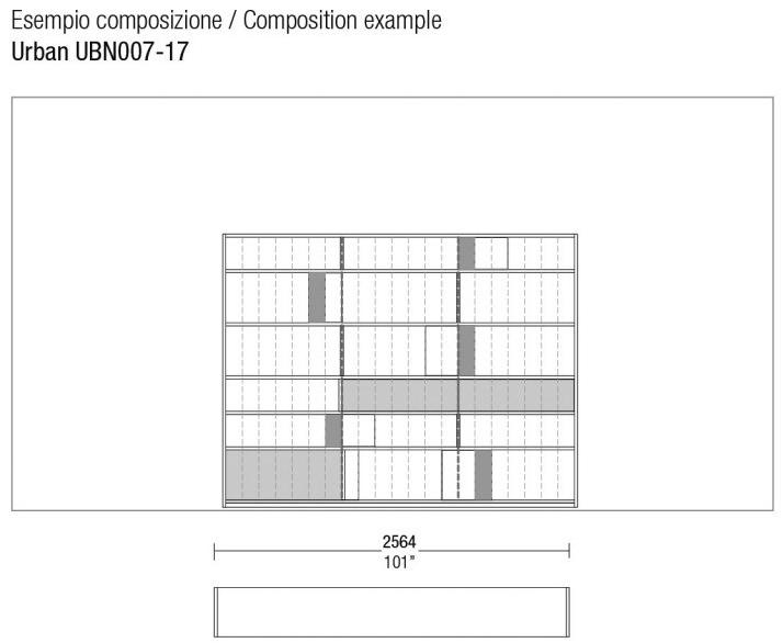 MisuraEmme Модульная лакированная стенка для хранения Atelier sun-id-1353225 - Вид №8