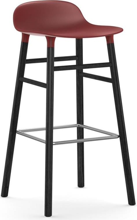 603223 Барный стул 75 cm Black Red Normann Copenhagen Form