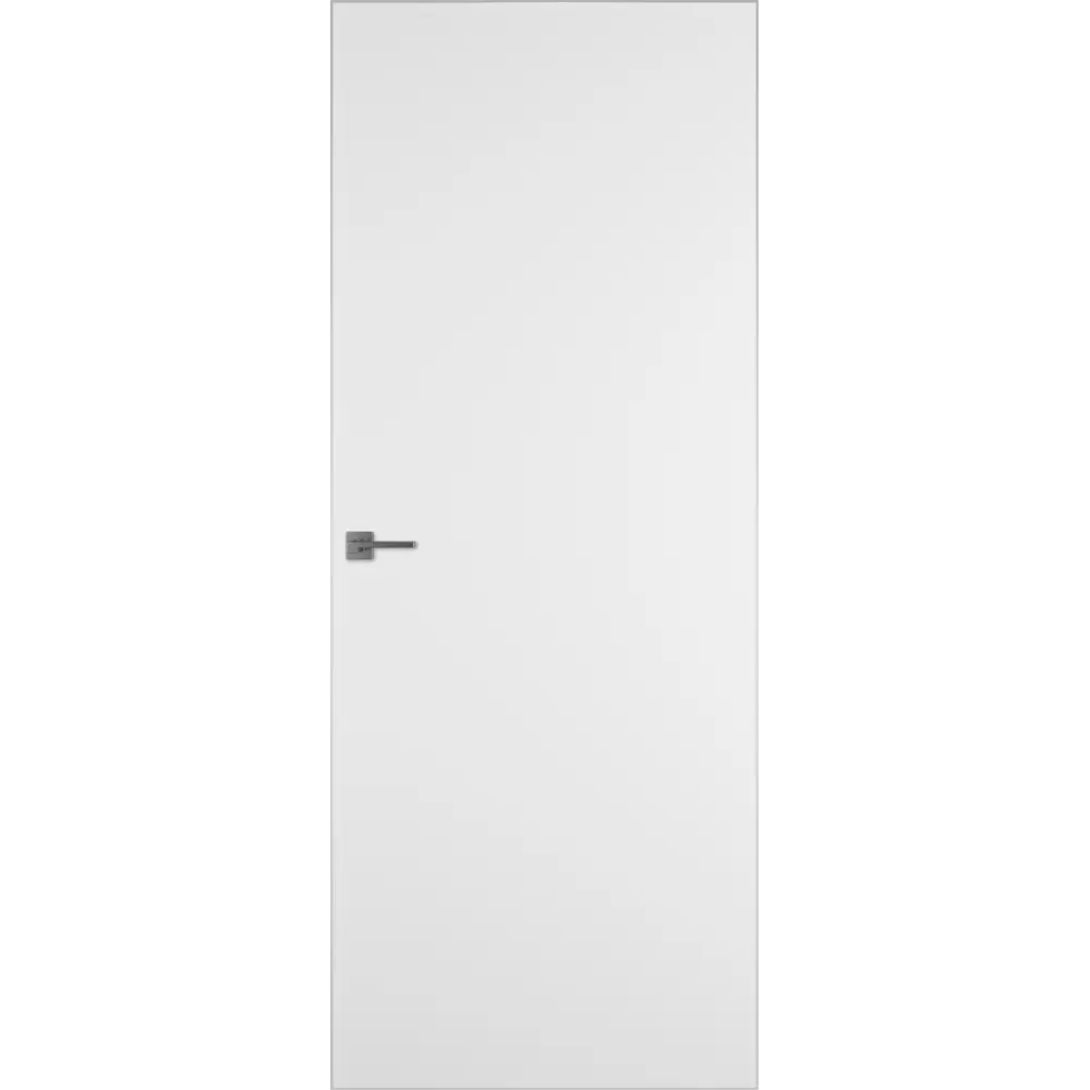 Дверь межкомнатная глухая без замка и петель в комплекте Invisible 60x200 см обратное открывание левое цвет белый 89367199 STLM-2201558 VFD 
