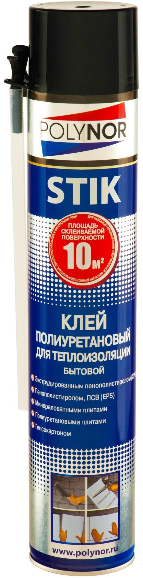 18496913 Клей полиуретановый Stik STLM-0011008 POLYNOR