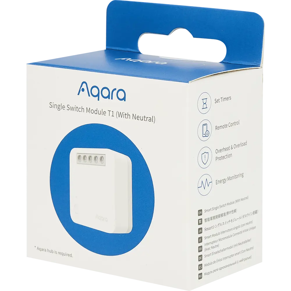 Реле одноканальное Aqara T1 SSM-U01 STLM-2192374 - Вид №3