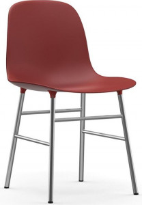 603173 Chair Chrome Red Normann Copenhagen Form