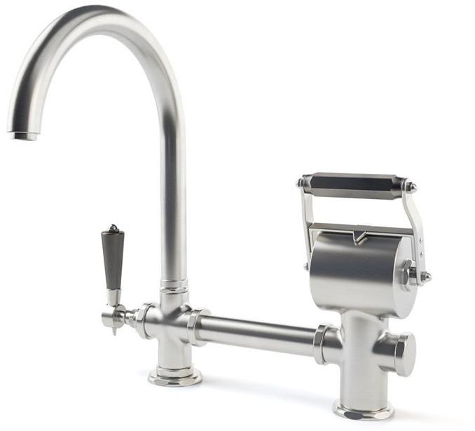Officine Gullo Металлический кухонный смеситель с одним отверстием на палубе sun-id-1362737 - Вид №2