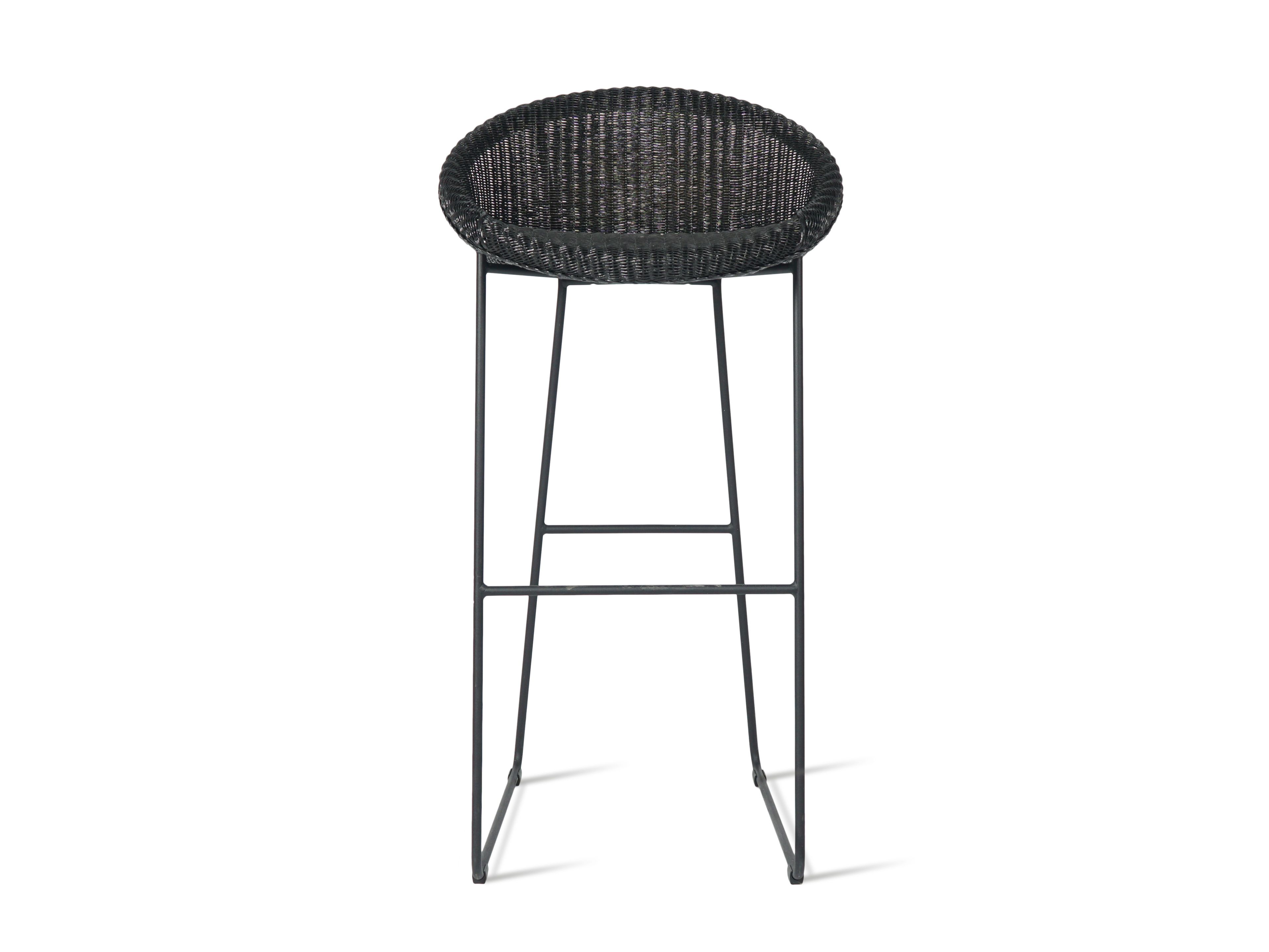 Высокий табурет в Lloyd loom с подставкой для ног Vincent sheppard Джо ARCH-00048248