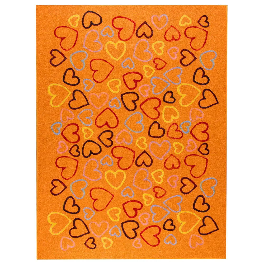 Ковёр детский Сердечки 204 1.5x2 м полиамид ВИТЕБСКИЕ КОВРЫ STLM-2002466